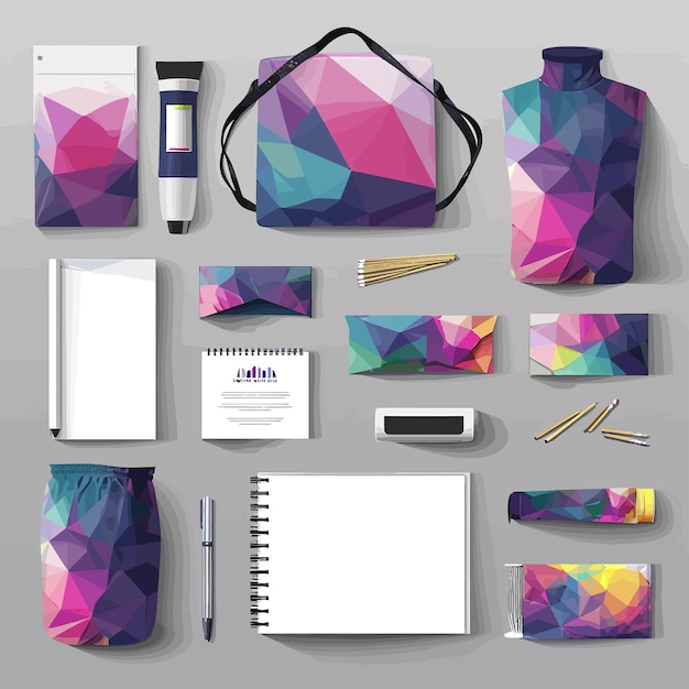 Vektor corporate-identity-vorlage