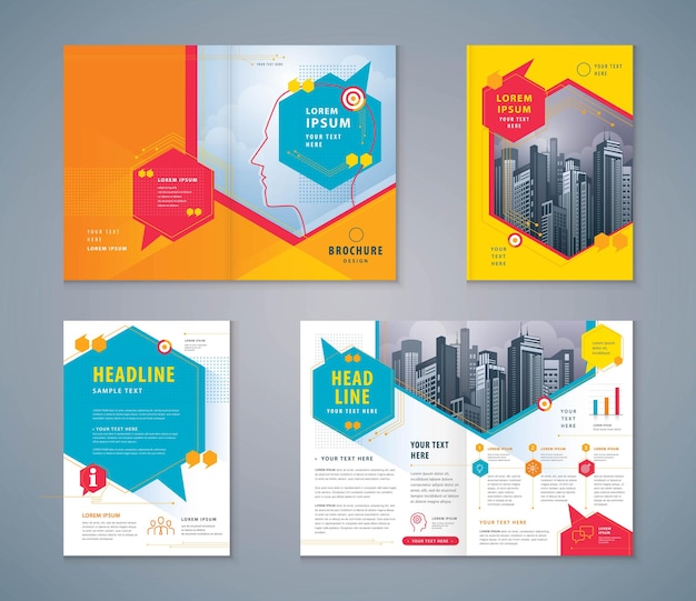 Cover book design sprechblase vektor vorlage broschüre flyer präsentationen faltblatt jahresbericht