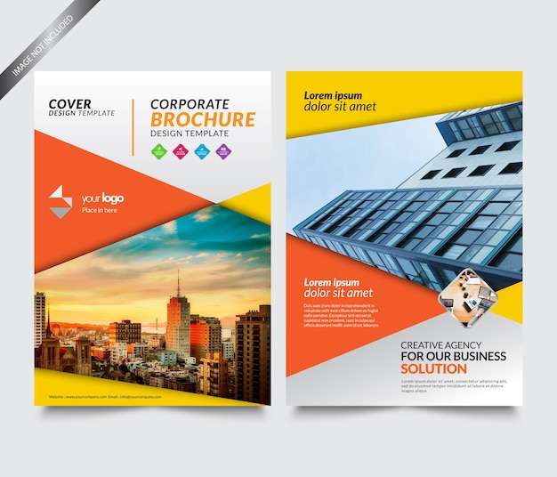 Cover Corporation Designvorlage, Geschäftsbericht Vorlage