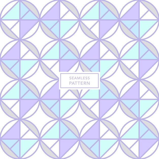 Vektor cover-vorlagendesign mit mehrfarbigem geometrischem muster. nahtloser hintergrund