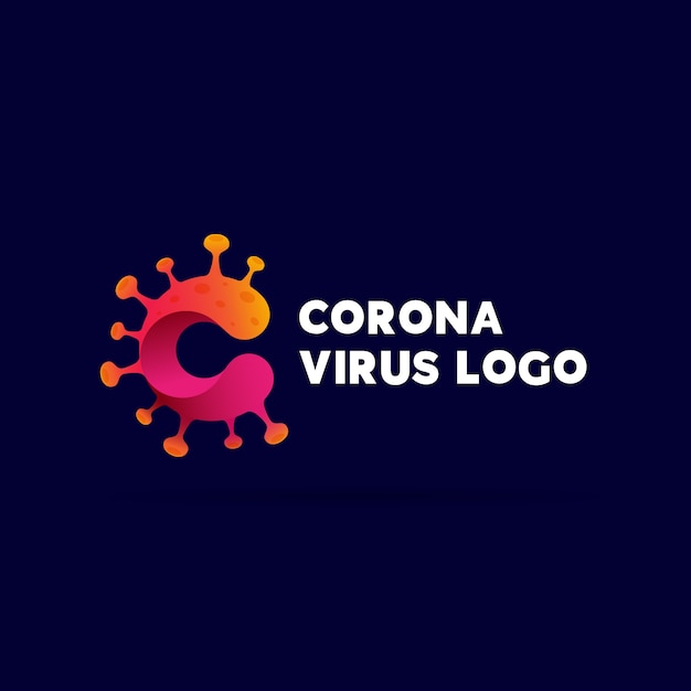 Covid19 logo vorlage design