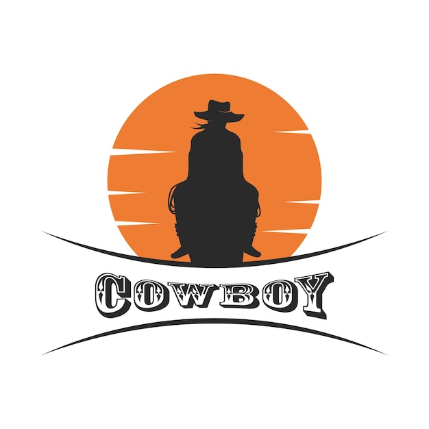 Cowboy-reiter-illustration