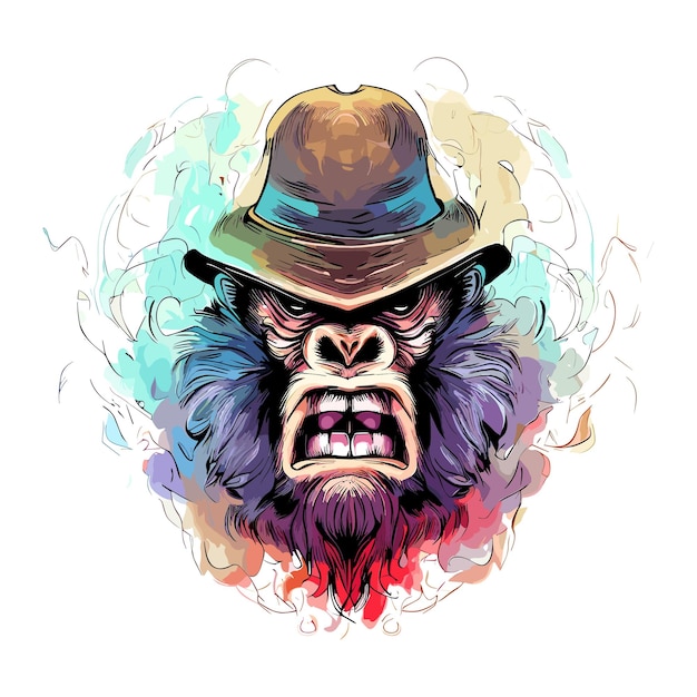 Cowboyhut furtastic ape