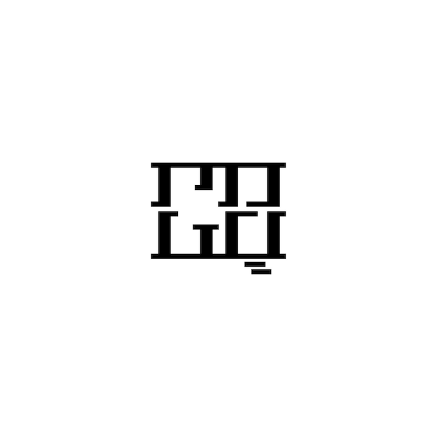 CQ-Monogramm-Logo-Design, Buchstabe, Text, Name, Symbol, monochromes Logo, Alphabet-Zeichen, einfaches Logo