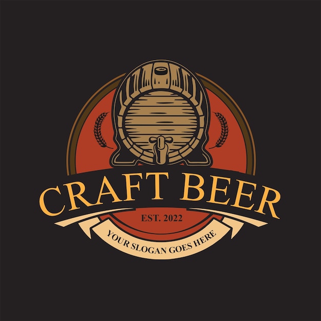 Craft beer fass-logo