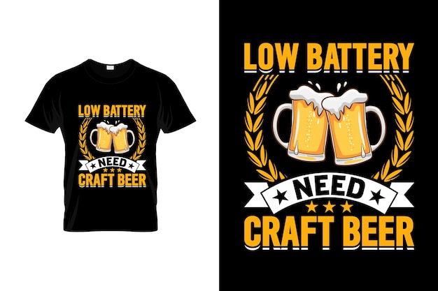 Craft beer tshirt design oder craft beer poster design craft beer zitate craft beer typografie