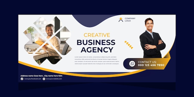 Creative-Business-Agentur Social-Media-Cover-Template-Design