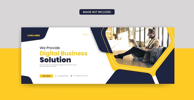 Creative Digital Business Facebook-Cover-Banner-Webinar-Vorlage