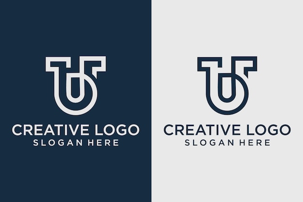 Creative-logo und letzteres u