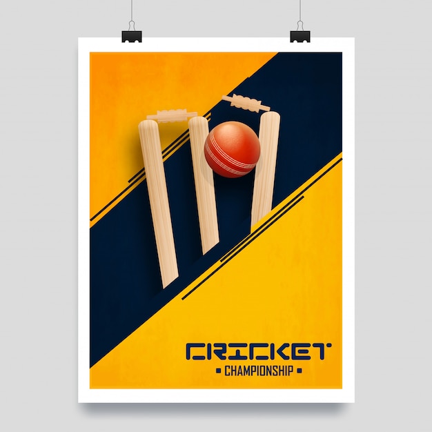Cricket-Hintergrund.