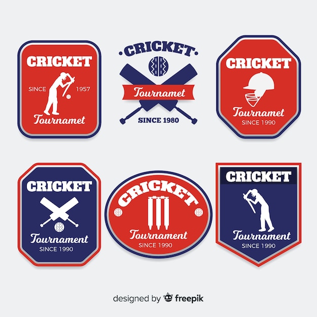 Cricket-label-sammlung