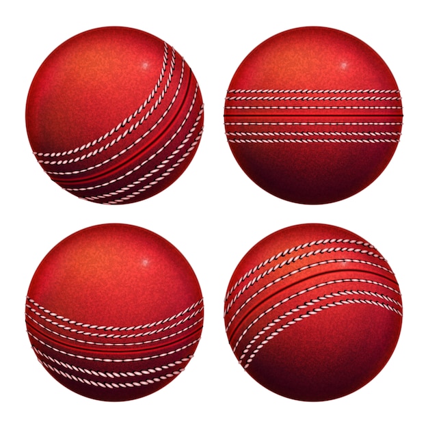 Cricket leder ball sportausrüstung set