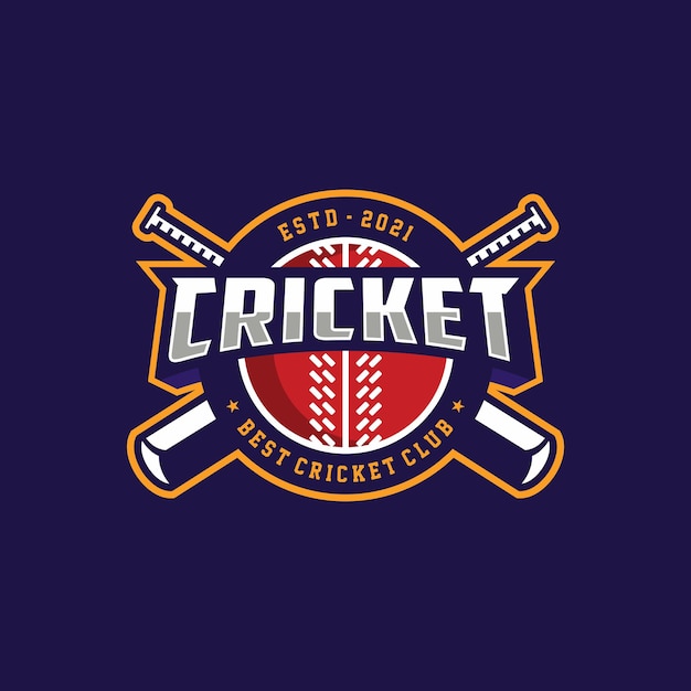 Cricket-team-logo-template-design