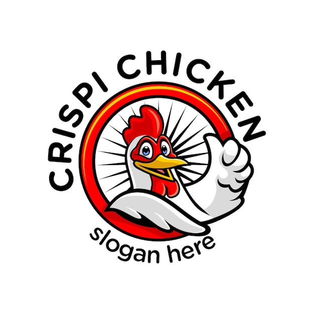 Vektor crispi huhn