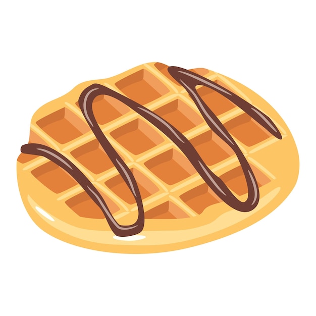 Crofflecroissant-Waffeln mit verschiedenen Toppins