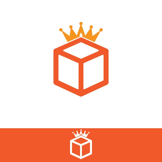 Crown cube-logo