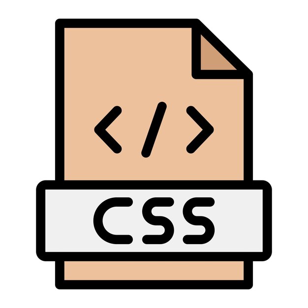 Css-Vektor-Ikonen-Design-Illustration