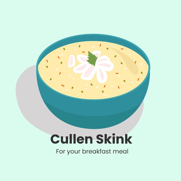 Cullen Skink Food, leckere Fischsuppe.