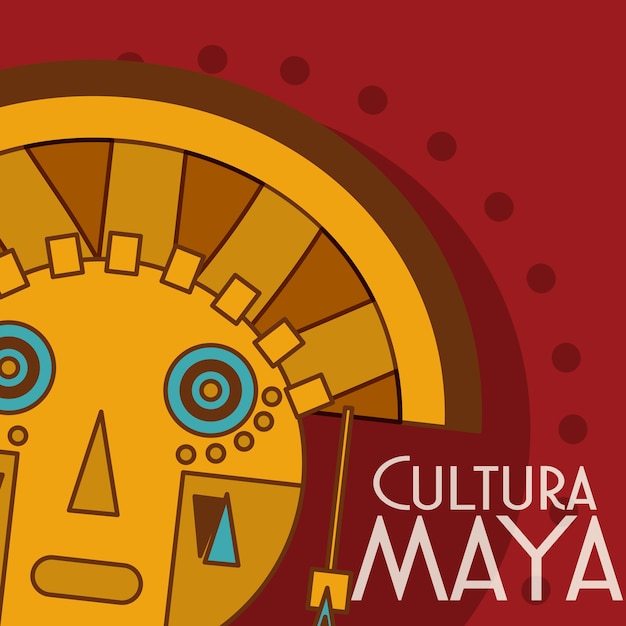 Cultura Maya Postkarte