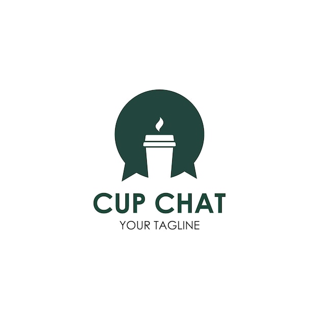 Cup-chat-logo-design