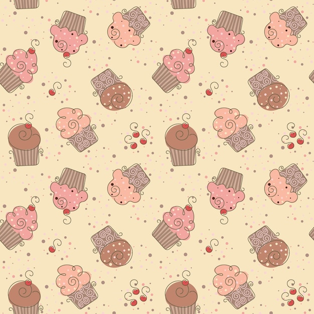 Cupcake-muster