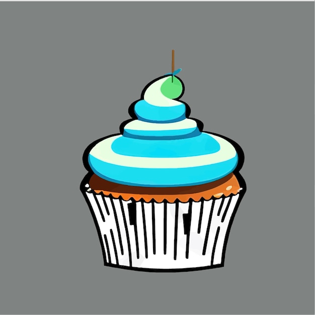 Cupcakes vorlage cupcake bäckerei broschüre cupcake shop menü design restaurant banner mit