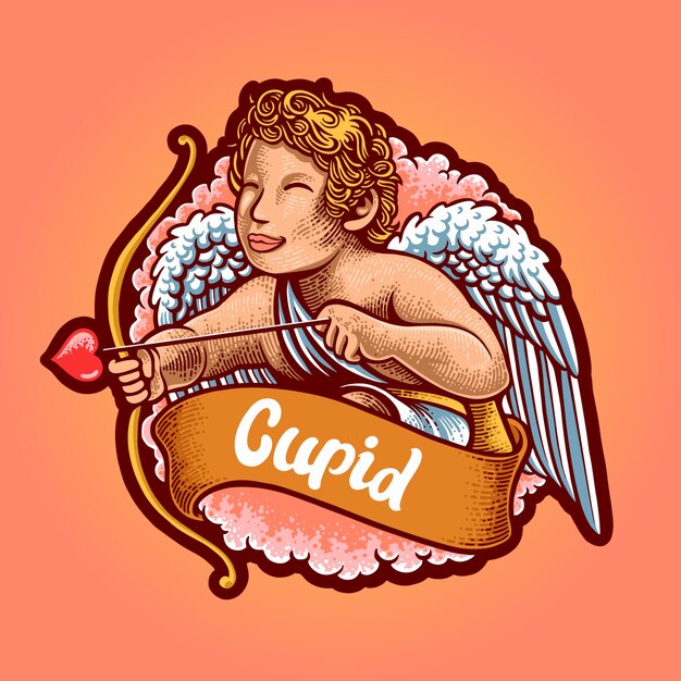 Cupid Premium Illustration