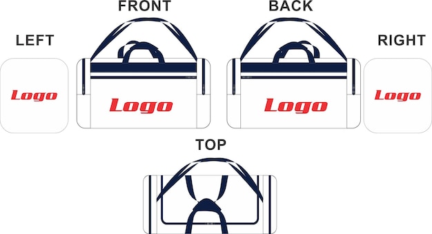 Custom design duffel bag sportdesign