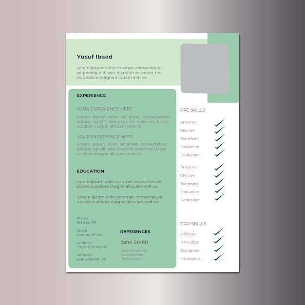 CV-Design