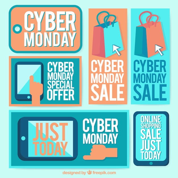 Cyber ​​monday-banner