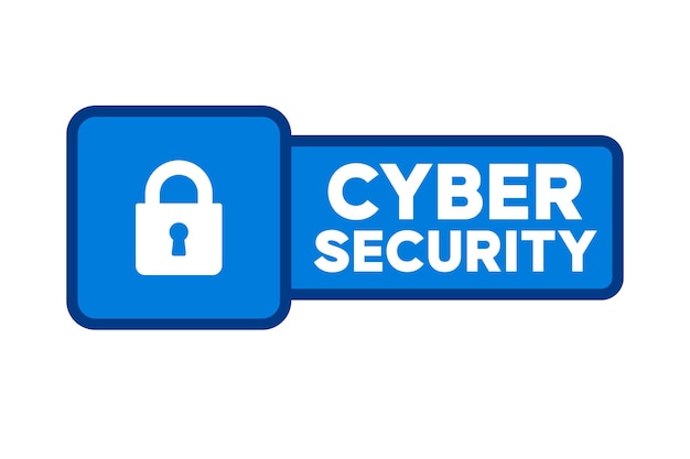 Cyber-Sicherheitsvektorlogo mit Schild und Häkchen-Sicherheitsschild-Konzept
