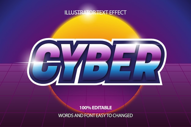 Cyber-Text-Effekt