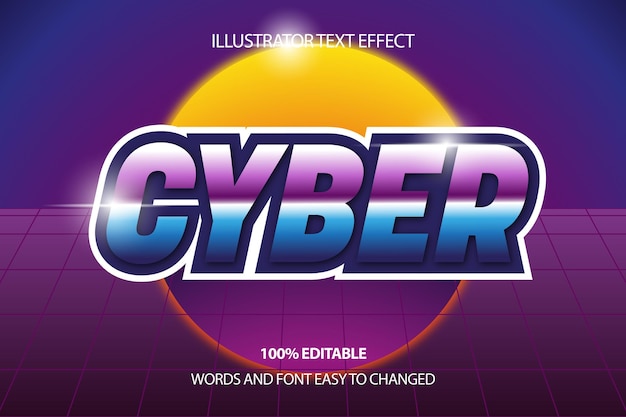 Cyber-text-effekt