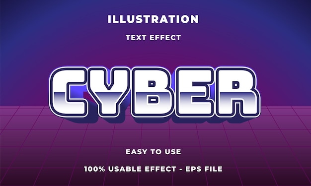 Cyber-Text-Effekt