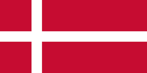 Dänemark-Nationalflagge