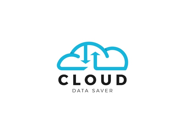 Das data protech cloud-logo eignet sich perfekt für web, daten, hosting-service, sicherheit und speicherung.
