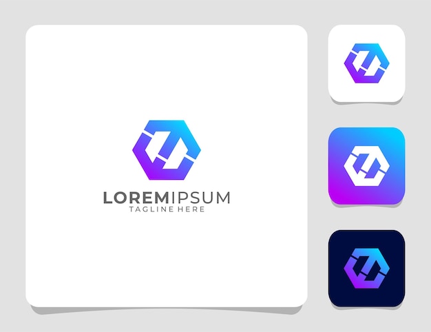 Das Doppel-E-Logo mit Hexagon-Form