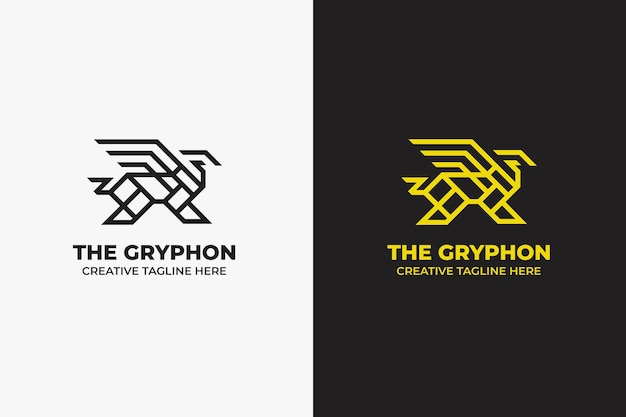 Das gryphon majestic monoline logo