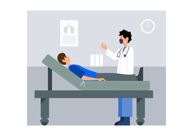 das Krankenhaus besuchen