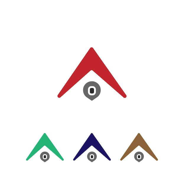 Das minimal-logo von travel and tour business