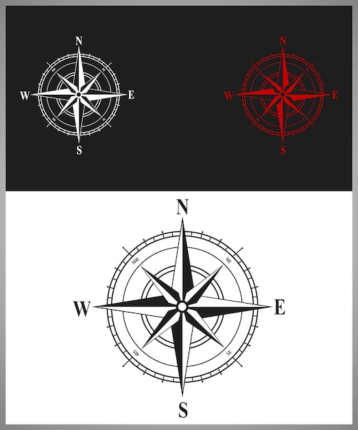 Das nautische Element "Mountain Compass"