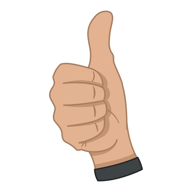 Das Thumbs Up-Symbol