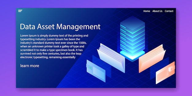 Vektor data asset management-system