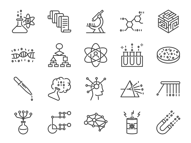 Data science-icon-set