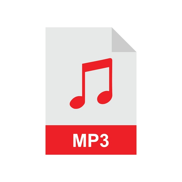 Datei im MP3-Format Vorlage für Ihr Design