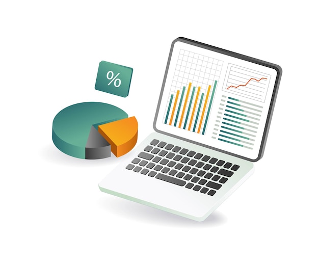 Datenanalytiker in der Computertechnik