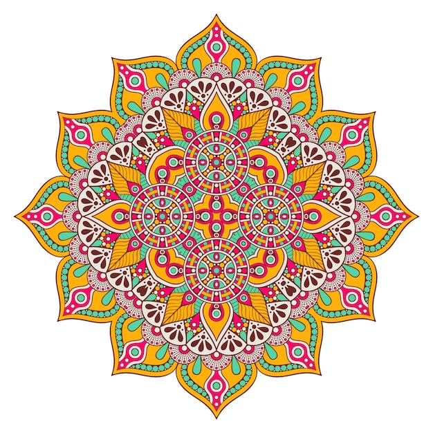 Dekorative geometrische Fliesenillustration