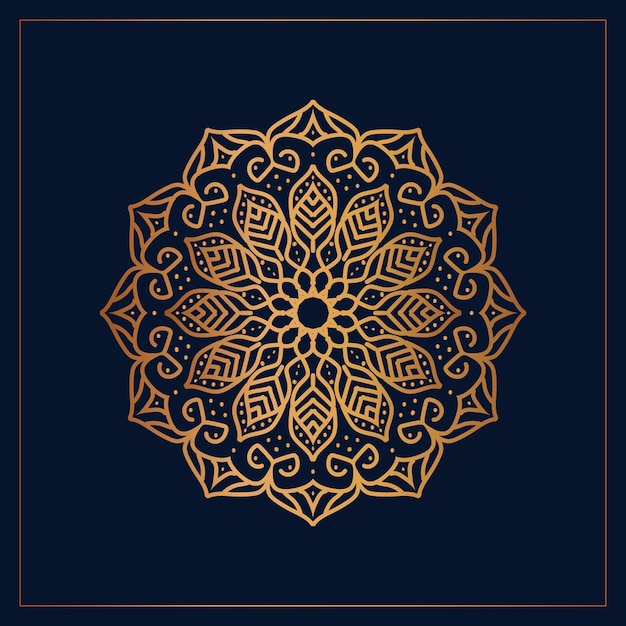 Dekorative hochzeitsmuster mit mandala free vector