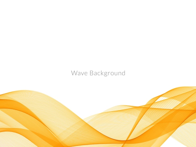 Dekorativer Hintergrund mit buntem Wellendesign