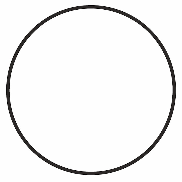Dekorativer Kreisrahmen mit geometrischen und symmetrischen Designmustern
